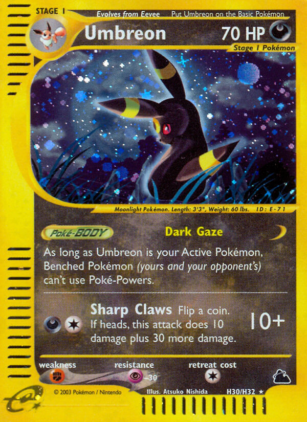 Umbreon (H30/H32) [Skyridge] | Game Master's Emporium (The New GME)