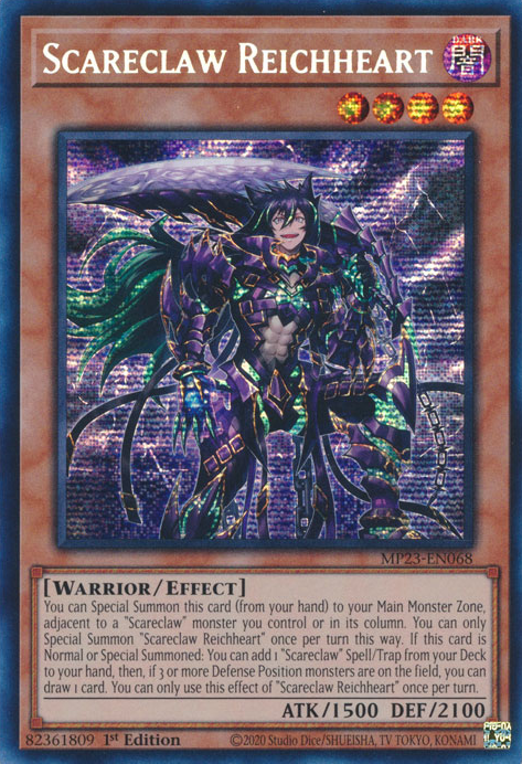 Scareclaw Reichheart [MP23-EN068] Prismatic Secret Rare | Game Master's Emporium (The New GME)
