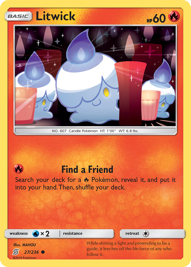 Litwick (27/236) [Sun & Moon: Unified Minds] | Game Master's Emporium (The New GME)