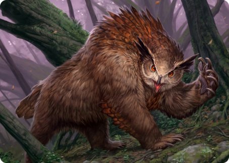 Owlbear Art Card [Dungeons & Dragons: Adventures in the Forgotten Realms Art Series] | Game Master's Emporium (The New GME)