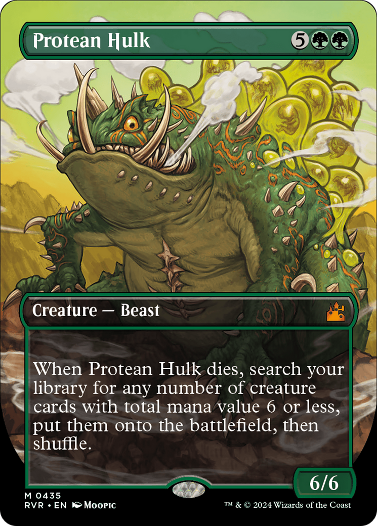 Protean Hulk (Anime Borderless) [Ravnica Remastered] | Game Master's Emporium (The New GME)