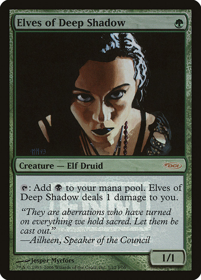 Elves of Deep Shadow [Friday Night Magic 2006] | Game Master's Emporium (The New GME)