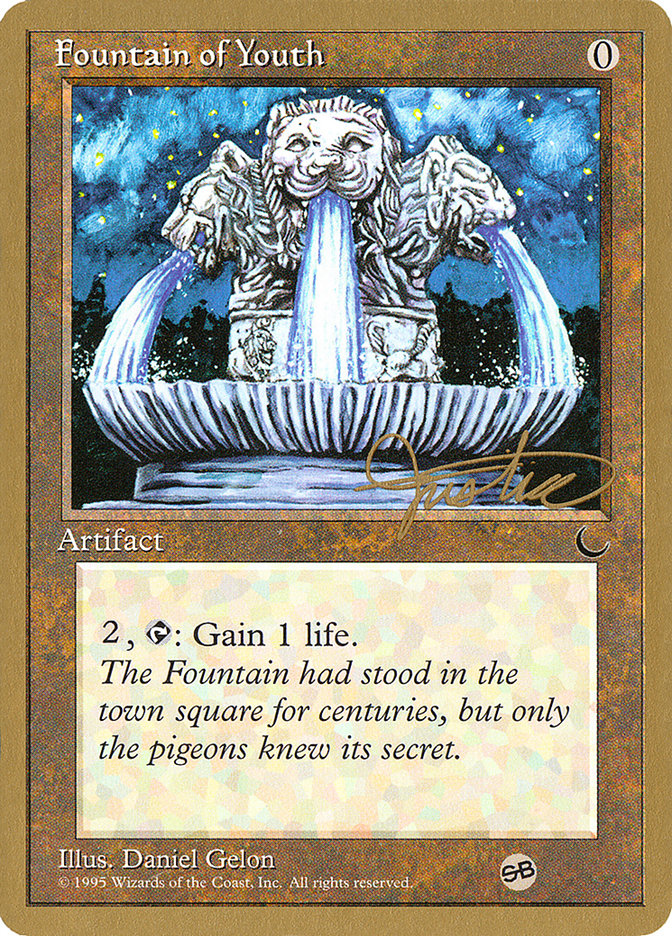 Fountain of Youth (Mark Justice) (SB) [Pro Tour Collector Set] | Game Master's Emporium (The New GME)
