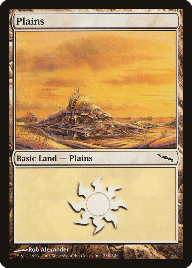 Plains (288) [Mirrodin] | Game Master's Emporium (The New GME)