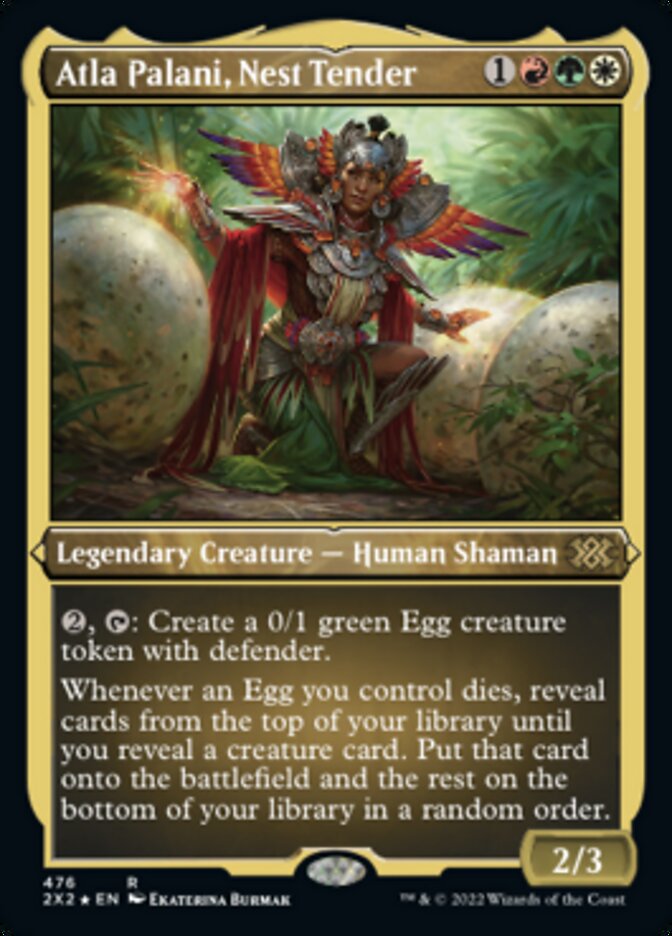 Atla Palani, Nest Tender (Foil Etched) [Double Masters 2022] | Game Master's Emporium (The New GME)