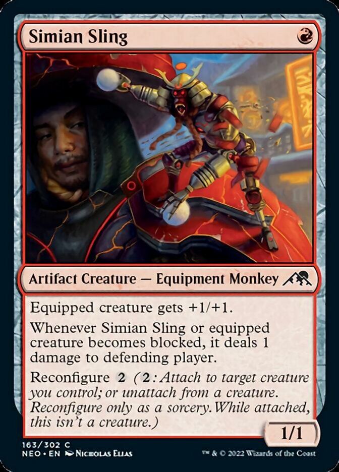 Simian Sling [Kamigawa: Neon Dynasty] | Game Master's Emporium (The New GME)