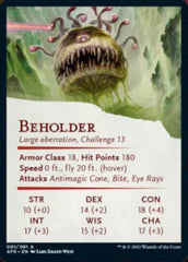 Beholder Art Card [Dungeons & Dragons: Adventures in the Forgotten Realms Art Series] | Game Master's Emporium (The New GME)