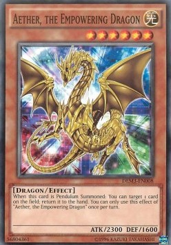 Aether, the Empowering Dragon [DEM3-EN008] Common | Game Master's Emporium (The New GME)