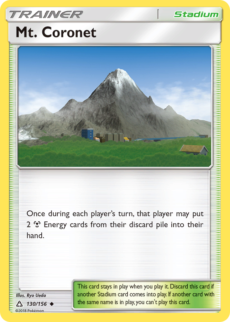 Mt. Coronet (130/156) [Sun & Moon: Ultra Prism] | Game Master's Emporium (The New GME)