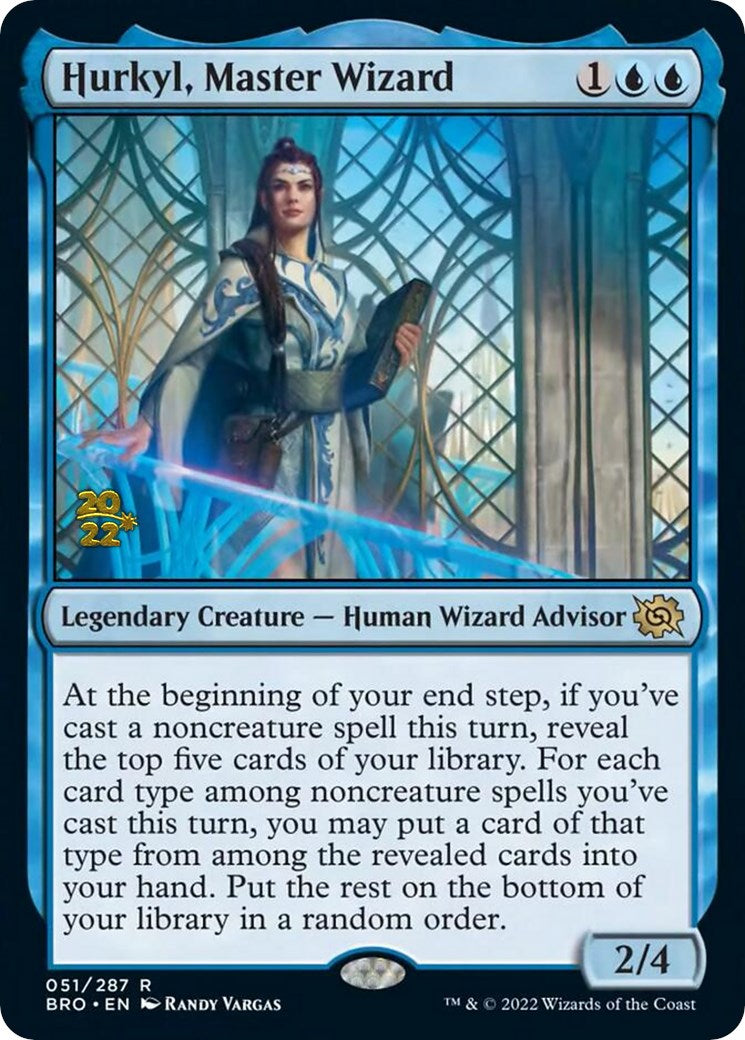 Hurkyl, Master Wizard [The Brothers' War Prerelease Promos] | Game Master's Emporium (The New GME)