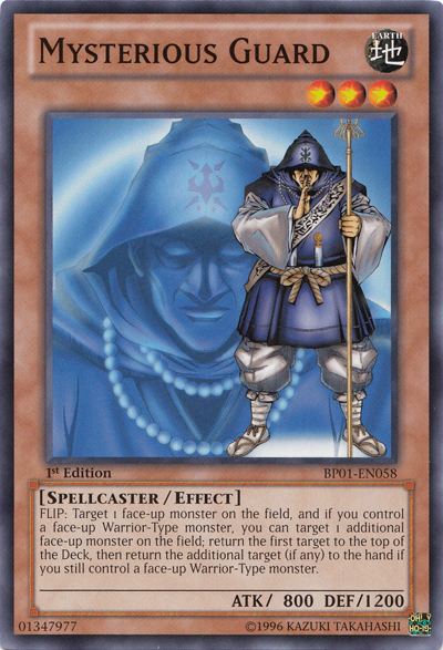 Mysterious Guard [BP01-EN058] Common | Game Master's Emporium (The New GME)