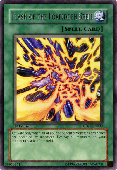 Flash of the Forbidden Spell [CDIP-EN038] Rare | Game Master's Emporium (The New GME)