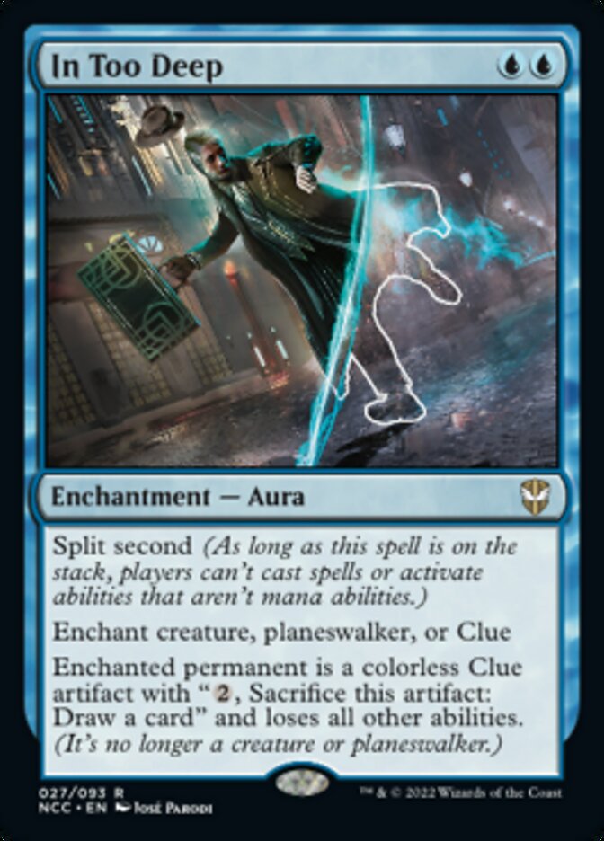 In Too Deep [Streets of New Capenna Commander] | Game Master's Emporium (The New GME)