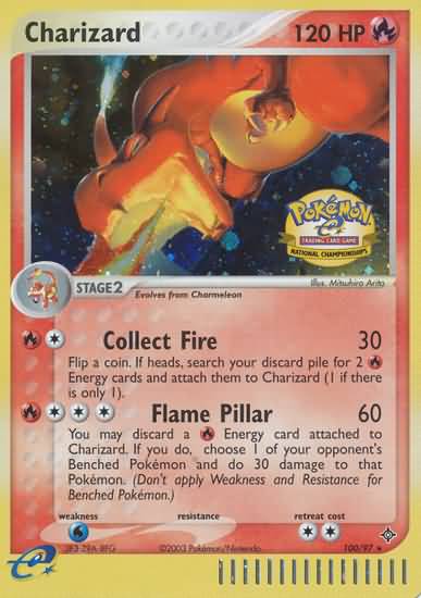 Charizard (100/97) (National Championship 2004) [League & Championship Cards] | Game Master's Emporium (The New GME)