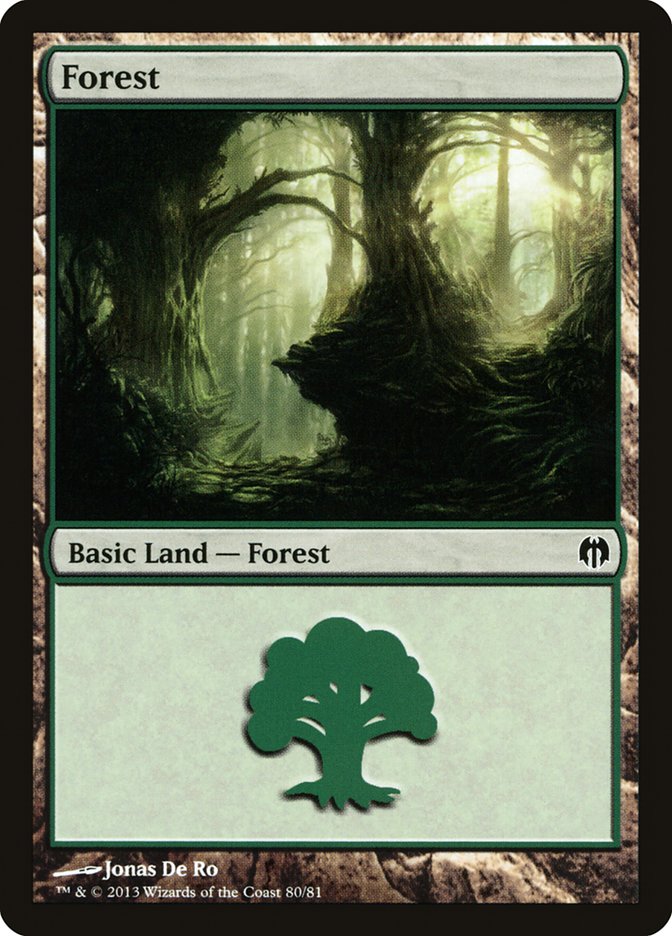 Forest (80) [Duel Decks: Heroes vs. Monsters] | Game Master's Emporium (The New GME)