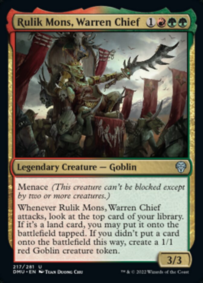 Rulik Mons, Warren Chief [Dominaria United] | Game Master's Emporium (The New GME)