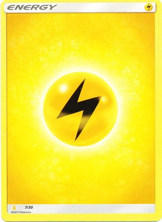 Lightning Energy (7/30) [Sun & Moon: Trainer Kit - Alolan Raichu] | Game Master's Emporium (The New GME)