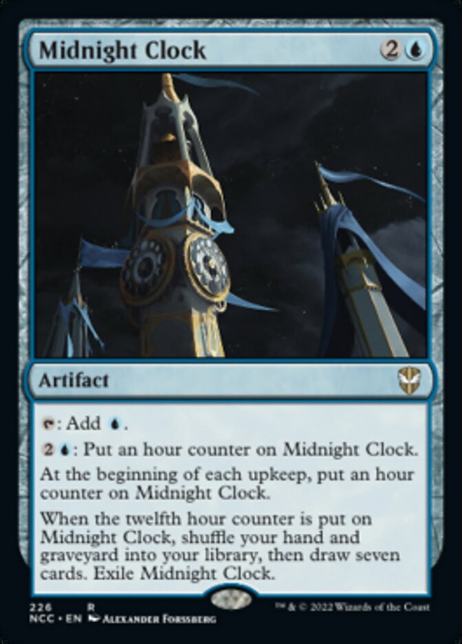 Midnight Clock [Streets of New Capenna Commander] | Game Master's Emporium (The New GME)