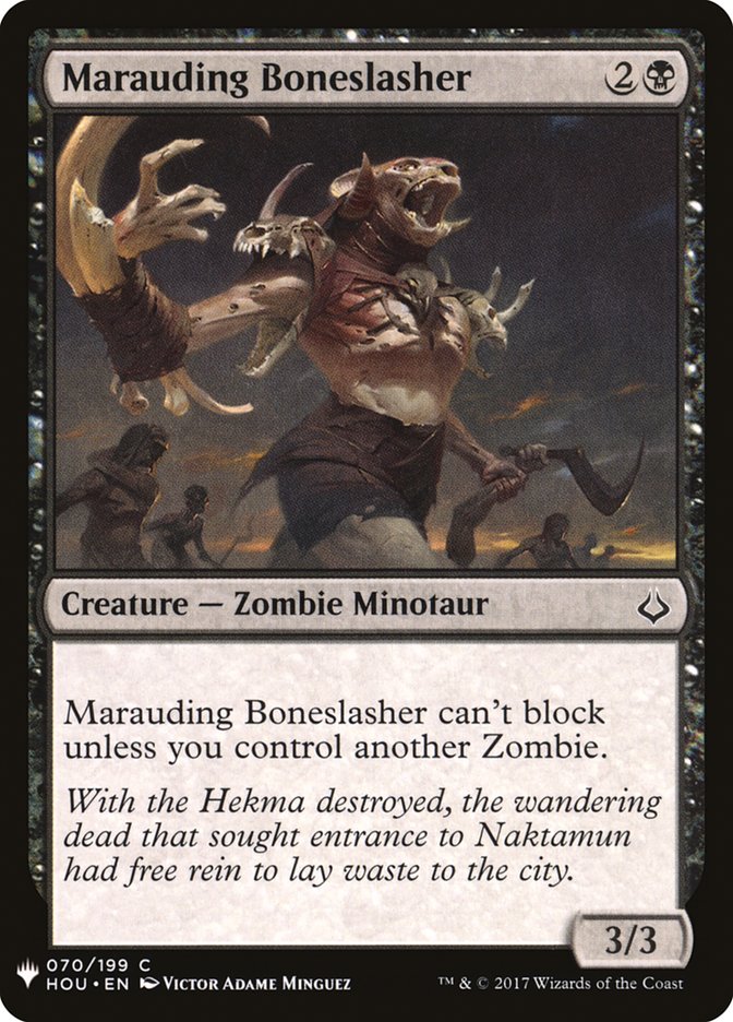 Marauding Boneslasher [Mystery Booster] | Game Master's Emporium (The New GME)