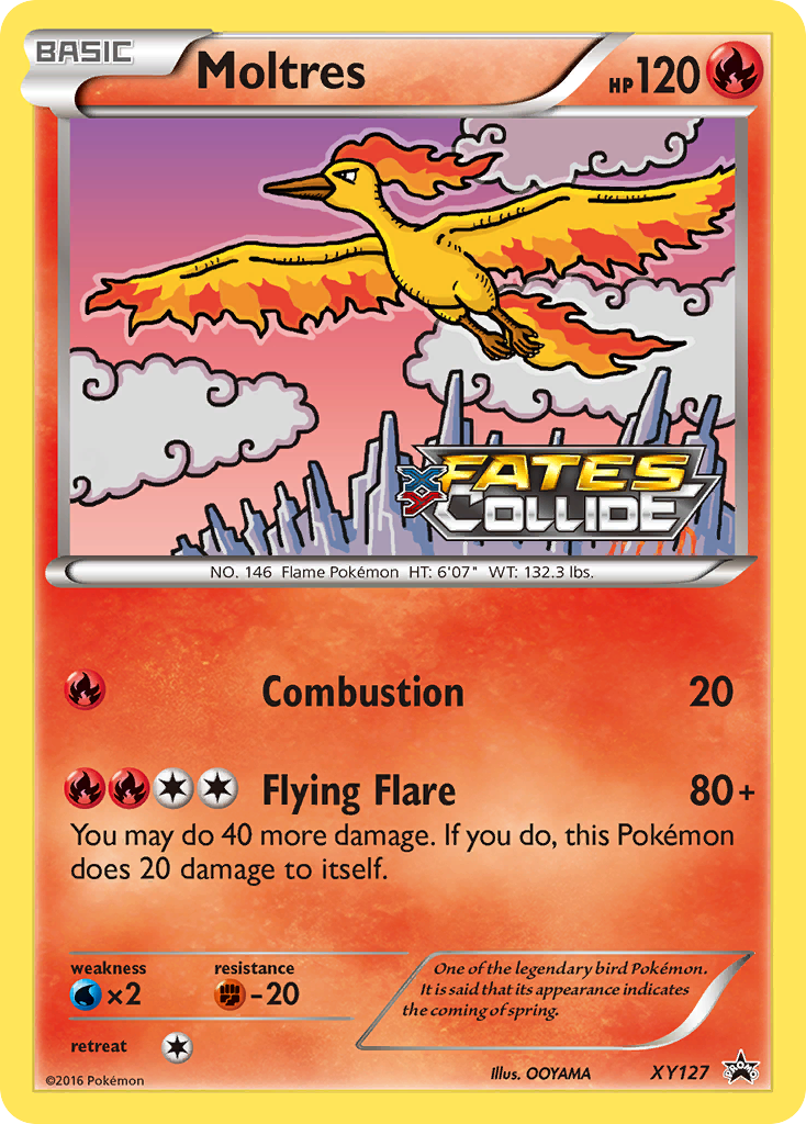 Moltres (XY127) [XY: Black Star Promos] | Game Master's Emporium (The New GME)