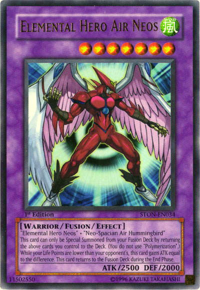Elemental Hero Air Neos [STON-EN034] Ultra Rare | Game Master's Emporium (The New GME)
