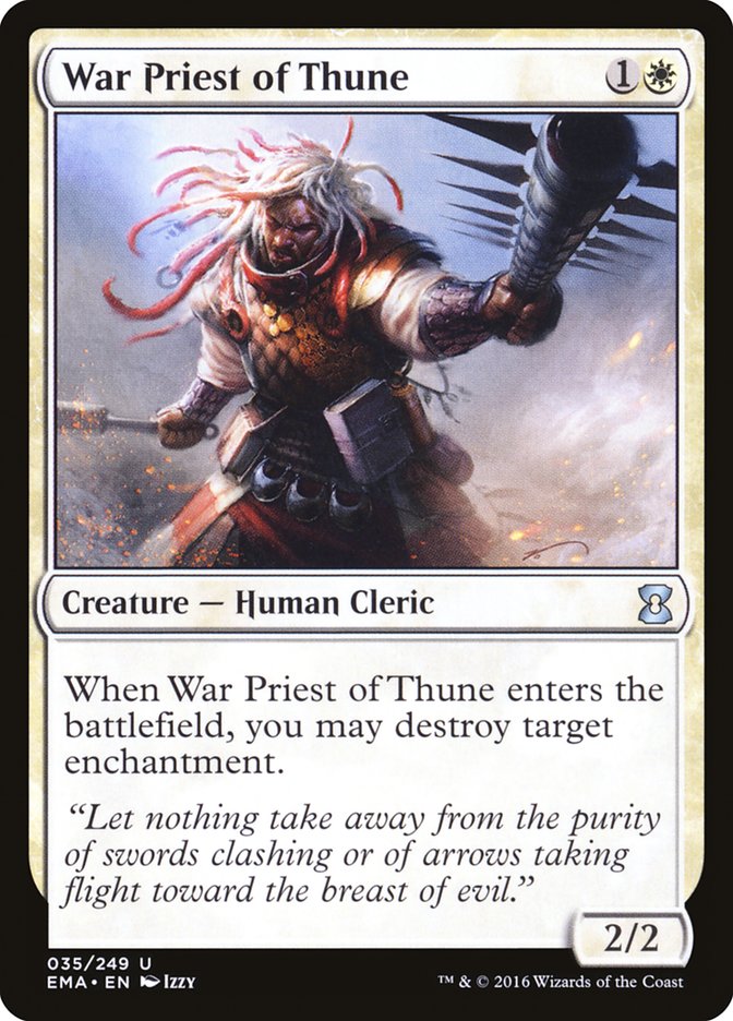 War Priest of Thune [Eternal Masters] | Game Master's Emporium (The New GME)