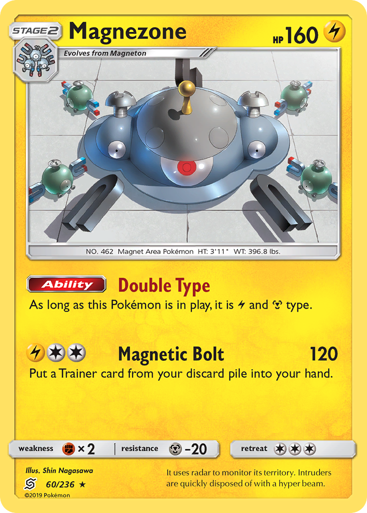 Magnezone (60/236) [Sun & Moon: Unified Minds] | Game Master's Emporium (The New GME)