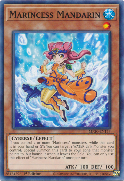 Marincess Mandarin [MP20-EN147] Common | Game Master's Emporium (The New GME)