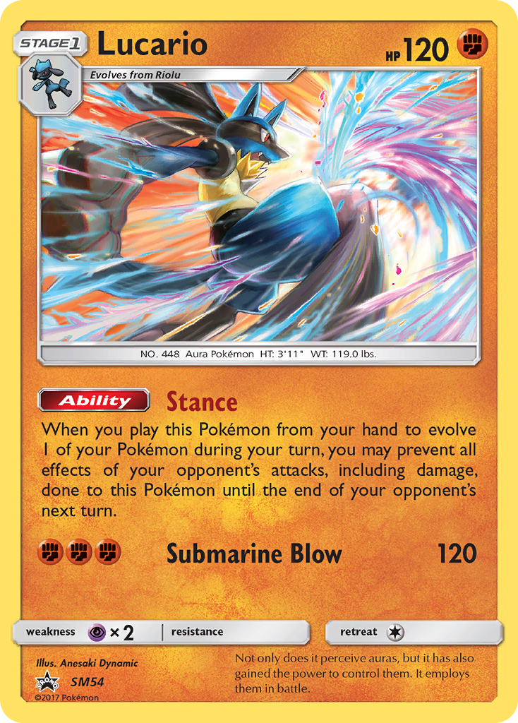 Lucario (SM54) [Sun & Moon: Black Star Promos] | Game Master's Emporium (The New GME)