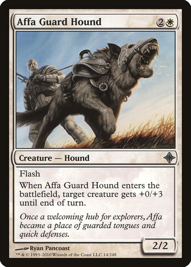 Affa Guard Hound [Rise of the Eldrazi] | Game Master's Emporium (The New GME)