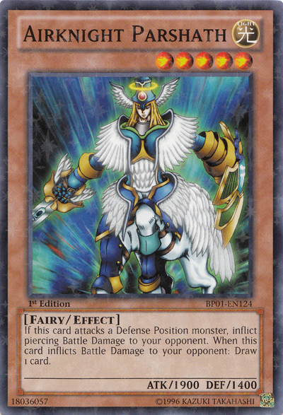 Airknight Parshath [BP01-EN124] Starfoil Rare | Game Master's Emporium (The New GME)