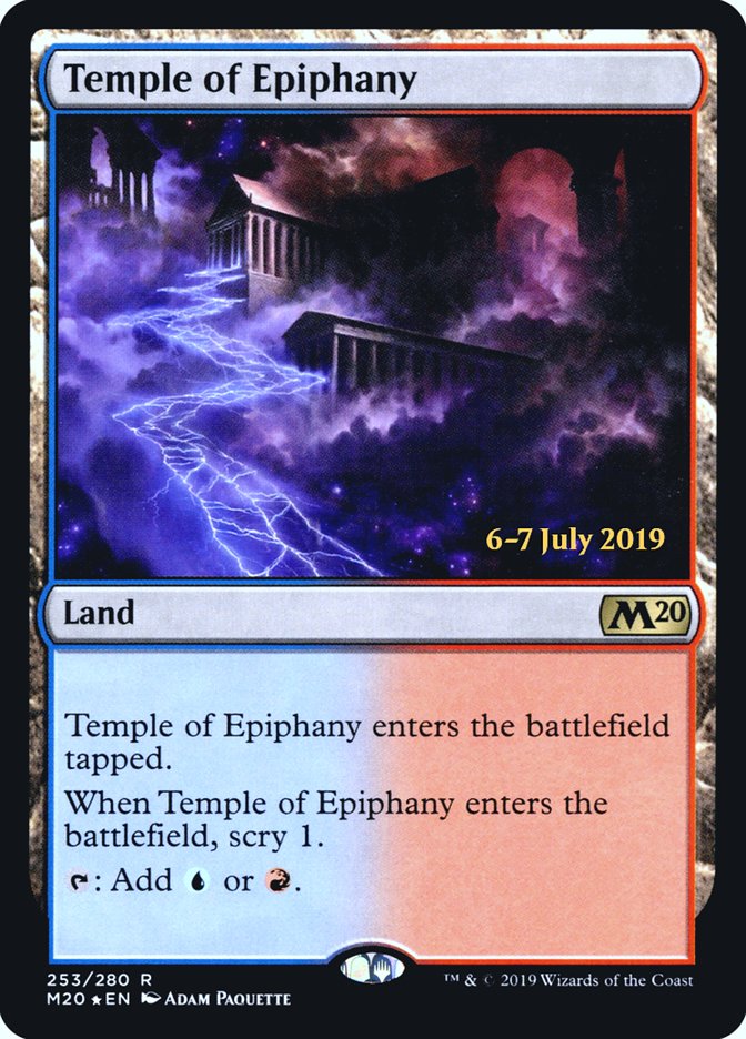 Temple of Epiphany [Core Set 2020 Prerelease Promos] | Game Master's Emporium (The New GME)