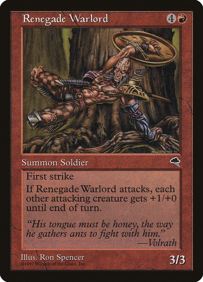 Renegade Warlord [Tempest] | Game Master's Emporium (The New GME)