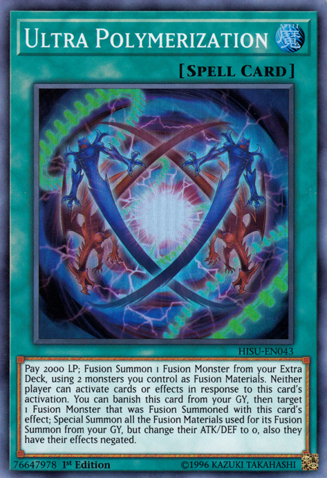 Ultra Polymerization [HISU-EN043] Super Rare | Game Master's Emporium (The New GME)