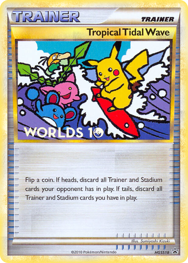 Tropical Tidal Wave (HGSS18) [HeartGold & SoulSilver: Black Star Promos] | Game Master's Emporium (The New GME)