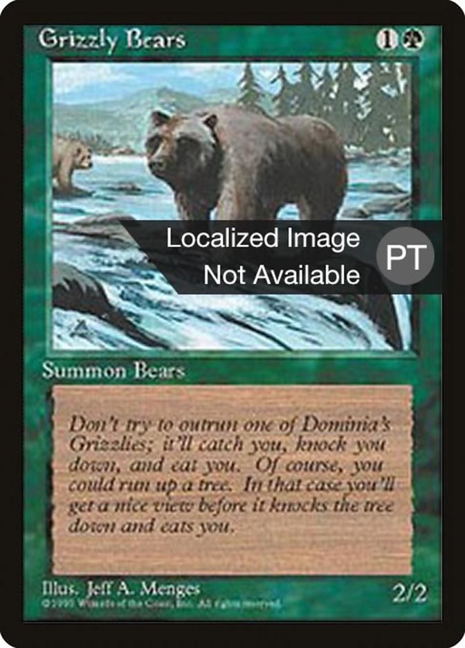 Grizzly Bears [Fourth Edition (Foreign Black Border)] | Game Master's Emporium (The New GME)
