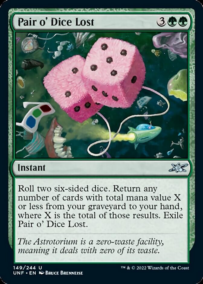 Pair o' Dice Lost [Unfinity] | Game Master's Emporium (The New GME)