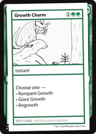 Growth Charm (2021 Edition) [Mystery Booster Playtest Cards] | Game Master's Emporium (The New GME)