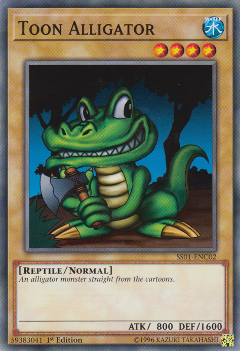 Toon Alligator [SS01-ENC02] Common | Game Master's Emporium (The New GME)