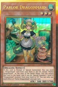 Parlor Dragonmaid [MAGO-EN023] Gold Rare | Game Master's Emporium (The New GME)
