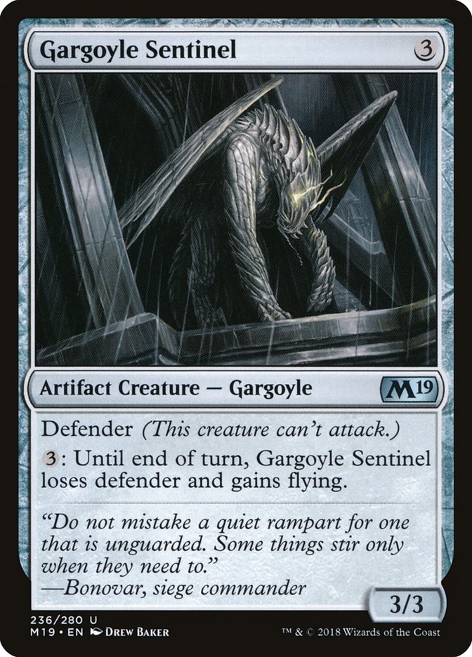 Gargoyle Sentinel [Core Set 2019] | Game Master's Emporium (The New GME)