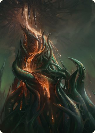 Copperline Gorge Art Card [Phyrexia: All Will Be One Art Series] | Game Master's Emporium (The New GME)