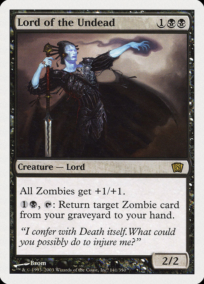 Lord of the Undead (8th Edition) [Oversize Cards] | Game Master's Emporium (The New GME)