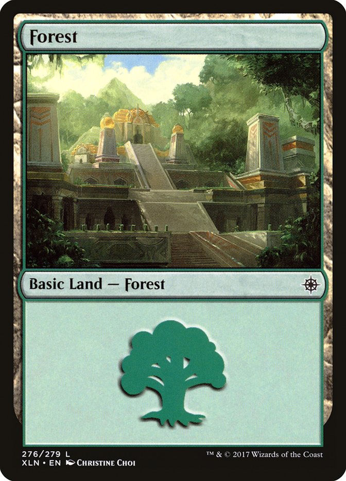 Forest (276) [Ixalan] | Game Master's Emporium (The New GME)