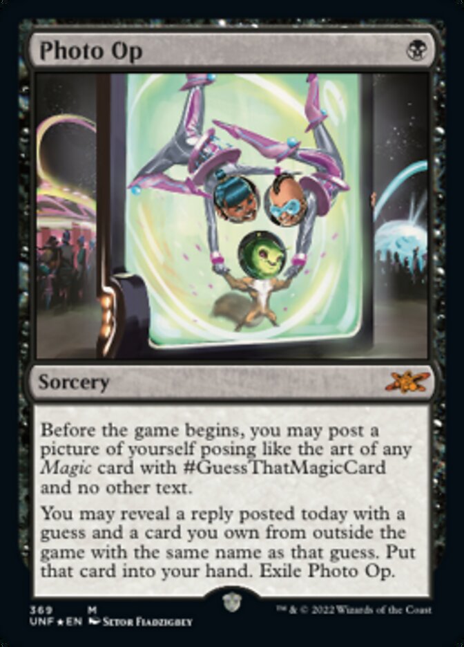 Photo Op (Galaxy Foil) [Unfinity] | Game Master's Emporium (The New GME)