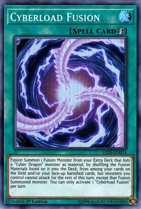 Cyberload Fusion [LED3-EN014] Super Rare | Game Master's Emporium (The New GME)