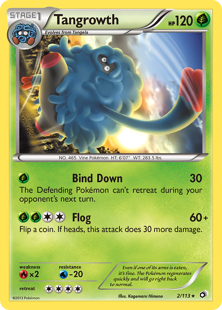 Tangrowth (2/113) [Black & White: Legendary Treasures] | Game Master's Emporium (The New GME)