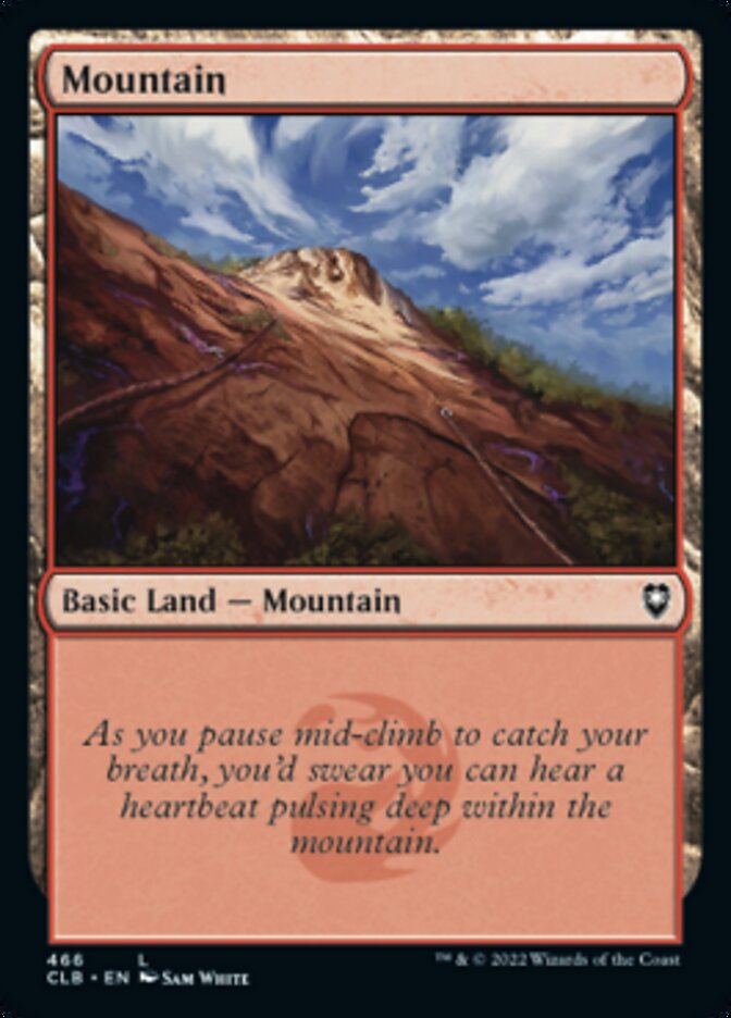 Mountain (466) [Commander Legends: Battle for Baldur's Gate] | Game Master's Emporium (The New GME)