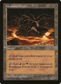 Karplusan Forest (Oversized) [Oversize Cards] | Game Master's Emporium (The New GME)