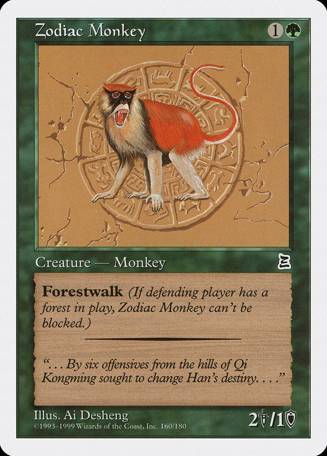 Zodiac Monkey [Portal Three Kingdoms] | Game Master's Emporium (The New GME)